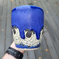Sheep BLUE (1) Mug 3/23