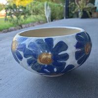 Blue Flowers Planter