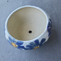 Blue Flowers Planter