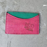 Plum/Green, Front Pocket ID Wallet