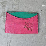 Plum/Green, Front Pocket ID Wallet