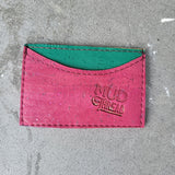 Plum/Green, Front Pocket ID Wallet