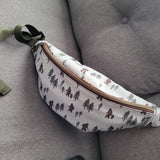 BIG FOOT, one zipper fanny/sling