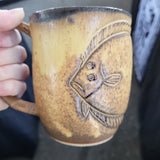 Flounder 1 tan Mug