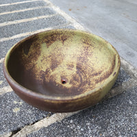 Raw green glaze Planter
