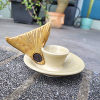 Red fish candle holder, jewelry tray 1