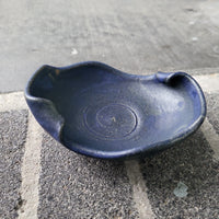 Blue Raw glaze. Tray 12/23