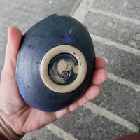 Blue Raw glaze. Tray 12/23
