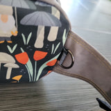 Gnomes/WAX CANVAS. GREENSTLE ADVENTURE BAG