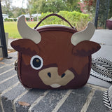 Custome Made Highland Cow, Hugo Bag