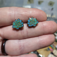 Succulent Earrings