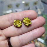 Succulent Earrings