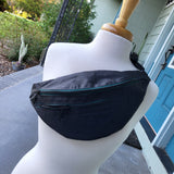 Black Wax Canvas, Frida Lining- Not so Bumbastic Bag