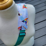 Hummingbird/wax canvas, Kandou Slingbag