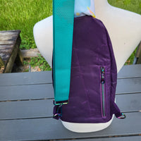 Hummingbird/wax canvas, Kandou Slingbag