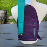 Hummingbird/wax canvas, Kandou Slingbag