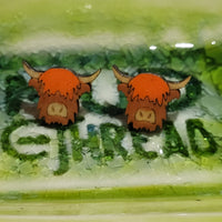 Highland Cow Earring