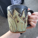 Green Flower (2) Mug