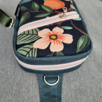 Citrus, blue wax Canvas