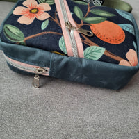 Citrus, blue wax Canvas