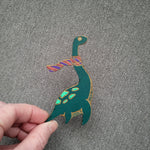 Nessie, double-sided Wood Ornament
