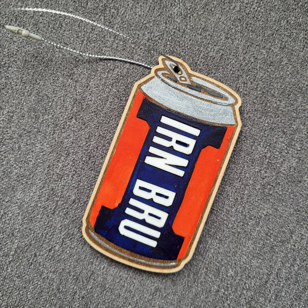 IRN BRU Wood Ornament