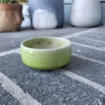 Green drips bowl