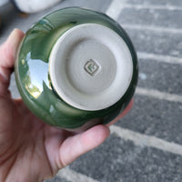 Bowl w/ lid #1, green
