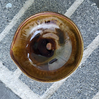 Pouring Bowl Tan w/ dashes