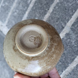 Pouring Bowl Tan w/ dashes
