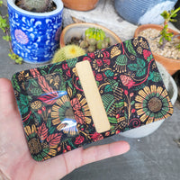 Flower No.3 - Cork Billfold