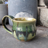 Green Drip Mug