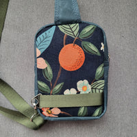 Citrus, blue wax Canvas