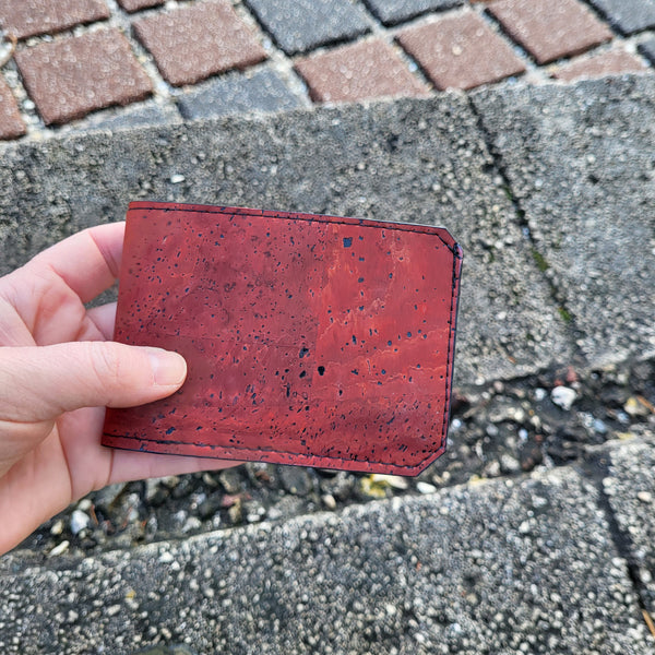 Maroon Bi-Fold