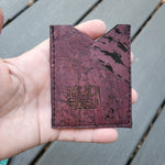 Wine 3 Slot Card Wallet