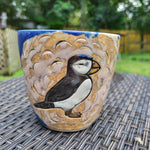 Puffin swirls Mug
