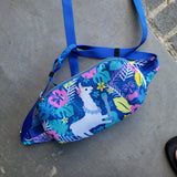 Llama, Minimalist fanny/sling