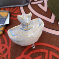 Pig SALT bowl, incense, air flower...jewely dish