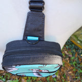 Puffin, black wax Canvas