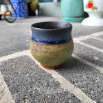 matte green/blue bowl/cup 11/24