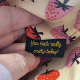QAYG Pouch (45). Strawberries lining