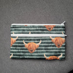 Highland Cow (2), Dbl Zip