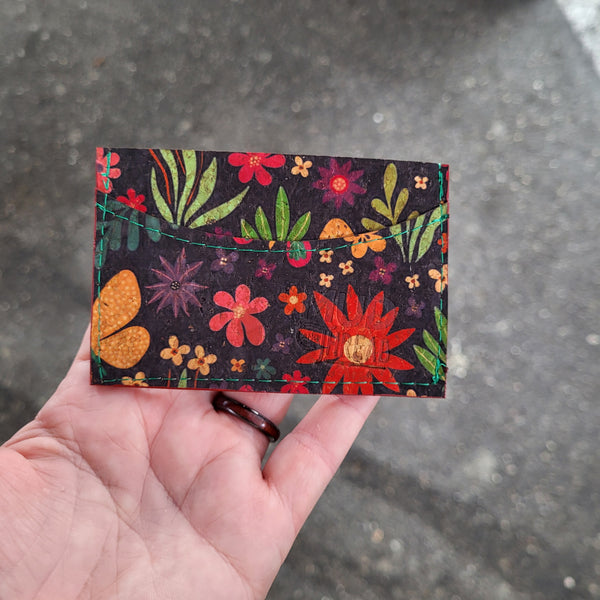 Flowers Front Pocket ID Wallet