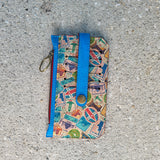 Stamps. cork Purse pal