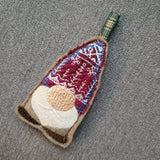 Xmas Gnome, Harris Tweed Ornament