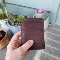 Brown Cork Tri-Fold