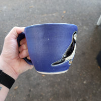 Puffin, Blue Mug