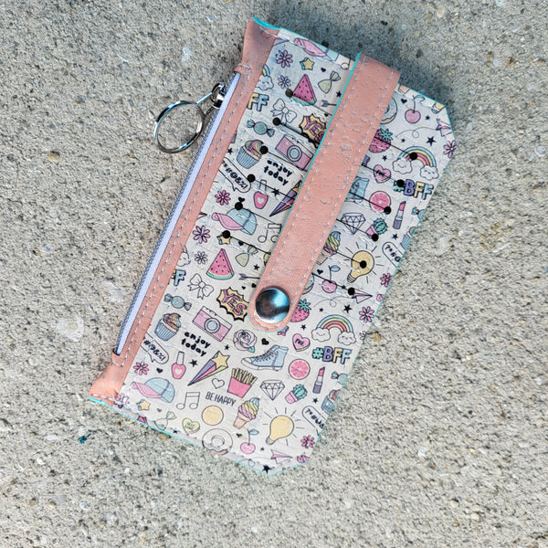 90s Icons. cork Purse pal