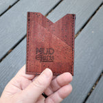 Burgundy 3 Slot Card Wallet