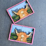 Framed Coo Magnet